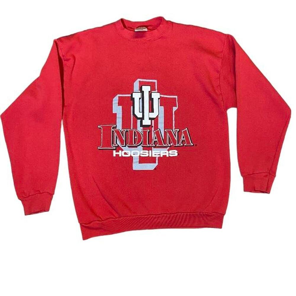 90s indiana tultex crewneck sweater large hoosiers